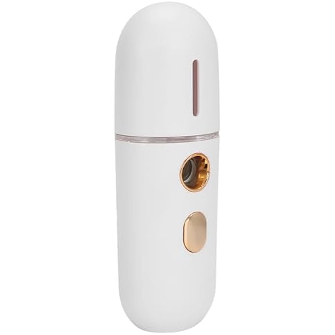 OPPWONG MOISTURIZING SPRAYER PORTABLE USB CHARGING FACE MIST SPRAYER FOR FAIR SKIN HANDHELD FACE HUMIDIFIER FOR SUMMER OUTINGS ABS 1 X MAIN MACHINE 1 X USB CABLE APPLICABLE SCENE: DAILY SKINCARE - Image 3
